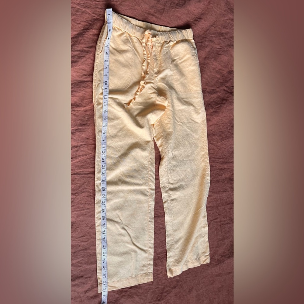 Liz Claiborne Light Tan Linen-Cotton Pants - Picture 5 of 10